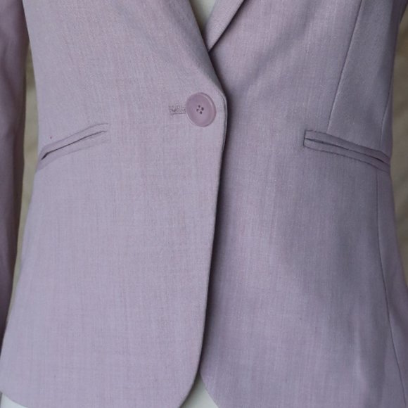 H&M women's one button blazer sz 0 - Picture 3 of 7